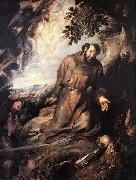 Peter Paul Rubens St Francis of Assisi Receiving the Stigmata painting